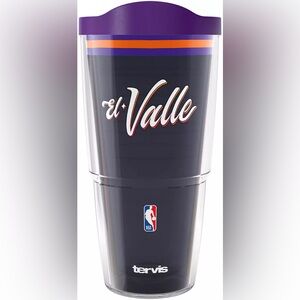 Tervis City Edition Phoenix Suns Clear 24oz Tumbler, NWT